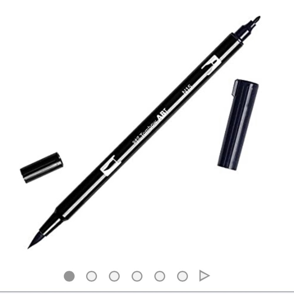 🆕 Tombow: 56621 Dual Brush Pen (Black)